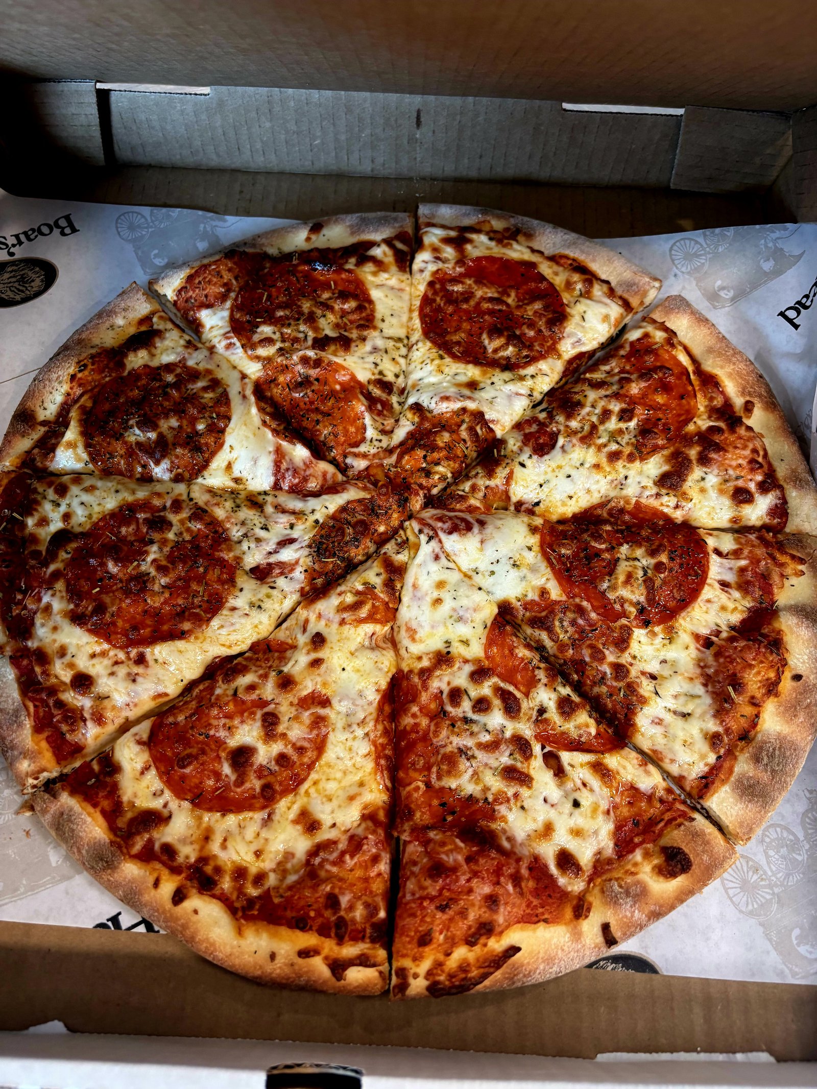 Pepperoni pizza